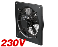 Axiálne odťahové priemyselné ventilátory na 230V