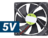 Prístrojové ventilátory na 5V