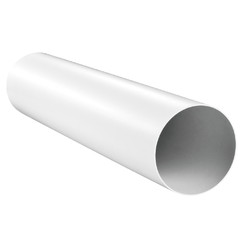 Plastové ventilačné potrubie okrúhle Ø 125 mm, dĺžka 500 mm