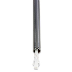 Predlžovacia tyč pre stropný ventilátor gun metal, dĺžka 455 mm