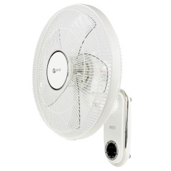 Nástenný ventilátor biely diaľkovým ovládaním Dalap FW40