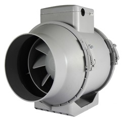 Ventilátor do potrubia dvojrýchlostný s vypínačom Dalap AP PROFI Ø 100 mm
