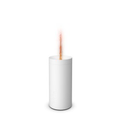 Aróma difuzér s efektom sviečky Stadler Form LUCY v bielej farbe