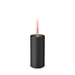 Aróma difuzér s efektom sviečky Stadler Form LUCY v čiernej farbe