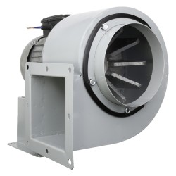 Radiální ventilátor Dalap SKT HEAVY pro odtah hrubých částic, Ø 140 mm, levostranný