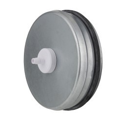 Odvod kondenzátu Dalap OUTLET 150 s vyústkou a tesniacou gumou pre kovové potrubie, Ø 150 mm