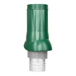 Plastový nátrubok Dalap PTR 125-160 pre rotačné hlavice, zelený