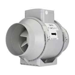Profesionálny ventilátor do potrubia s časovým spínačom Ø 160 mm