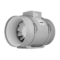 Profesionálny ventilátor do potrubia s časovým spínačom Ø 200 mm