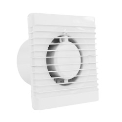 Tichý kúpeľňový ventilátor airRoxy PLANET ENERGY 80S bez prídavných funkcií, Ø 80 mm