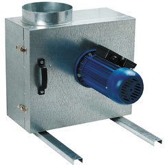 Odhlučnený potrubný ventilátor pre kuchynské prevádzky a priemysel Ø 150 mm