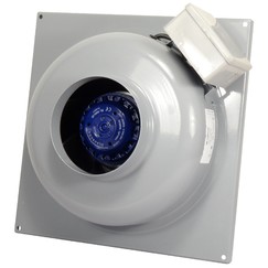 Ventilátor do potrubia s montážou na stenu Ø 100 mm