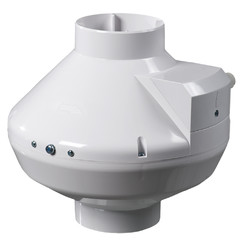Ventilátor do potrubia radiálny Ø 125 mm, plastový