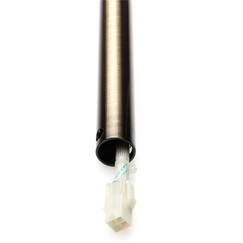 Predlžovacia tyč pre stropný ventilátor antická mosadz, dĺžka 300 mm