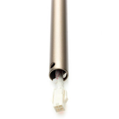 Predlžovacia tyč pre stropný ventilátor titánová, dĺžka 300 mm