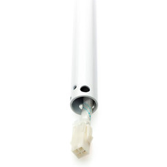 Predlžovacia tyč pre stropný ventilátor biela, dĺžka 300 mm